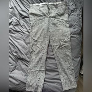 Suitsupply Grey Wool Check Pants